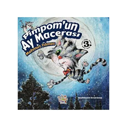 Pimpomun Ay Macerası - Mahmut Yılmaz - Parmak Çocuk Yayınları