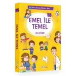 1. Sınıf Emel İle Temel Serisi (10 Kitaplık Set) - Kolektif - Pinokyo Yayınları