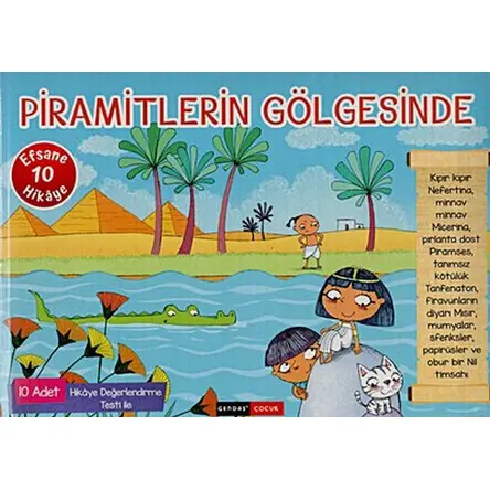 Piramitlerin Gölgesinde Efsane Hikaye Seti - 10 Kitap Takım - Kolektif - Gendaş Çocuk