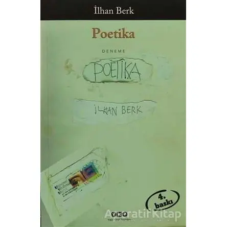 Poetika - İlhan Berk - Yapı Kredi Yayınları