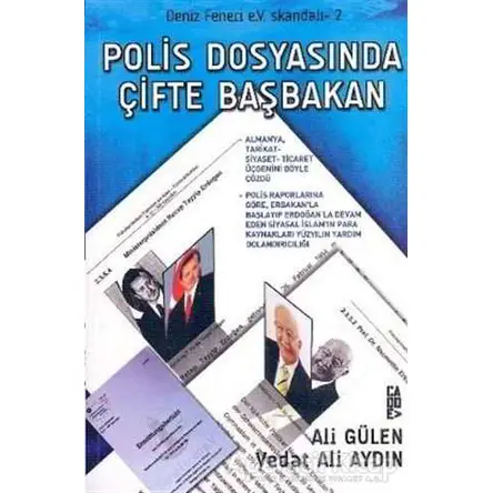 Polis Dosyasında Çifte Başbakan - Vedat Ali Aydın - Cadde Yayınları