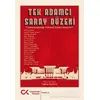 Tek Adamcı Saray Düzeni - Çağdaş Bayraktar - Cumhuriyet Kitapları