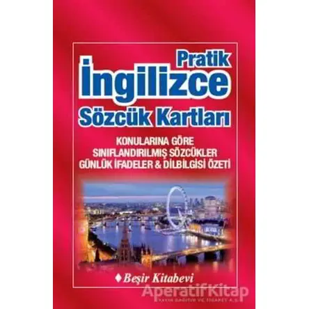 Pratik İngilizce Sözcük Kartları - B. Orhan Doğan - Beşir Kitabevi