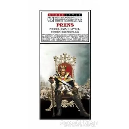 Prens (Cep Boy) - Niccolo Machiavelli - Bordo Siyah Yayınları