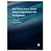 Çok Kriterli Karar Verme: Python Programlama Dili ile Uygulama - Algın Okursoy - Gazi Kitabevi