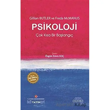 Psikoloji - Freda McManus - İstanbul Kültür Üniversitesi - İKÜ Yayınevi