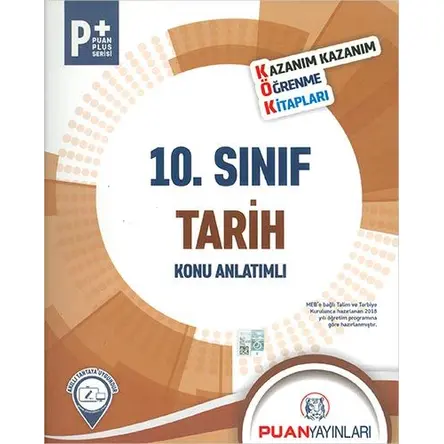 Puan 10.Sınıf Tarih KÖK Konu Anlatımlı