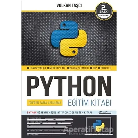 Python Eğitim Kitabı - Volkan Taşçı - Dikeyeksen Yayın Dağıtım