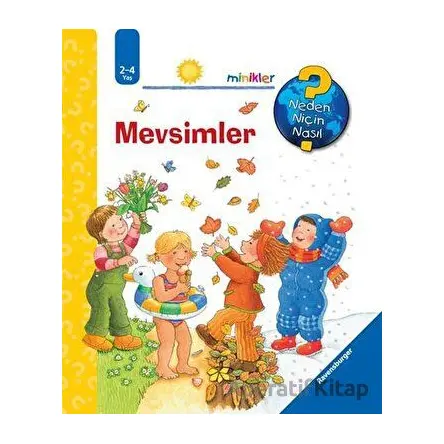 Ravensburger Minikler - Mevsimler - Constanza Droop - Mikado Yayınları