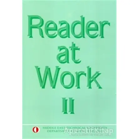 Reader at Work 2 - Kolektif - ODTÜ Geliştirme Vakfı Yayıncılık