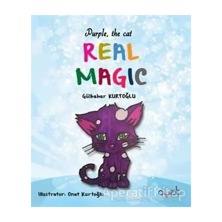 Real Magic - Purple, The Cat - Gülbahar Kurtoğlu - Ayzıt Yayınları