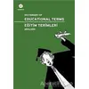 Redhouse Dictionary of Educational Terms - Eğitim Terimleri Sözlüğü - Kolektif - Redhouse Yayınları