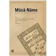 Musa-Name - Ufuk Deniz Aşcı - Palet Yayınları