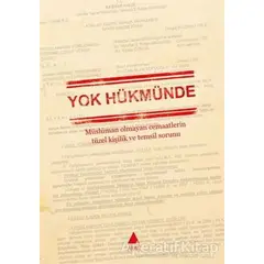 Yok Hükmünde - Kolektif - Aras Yayıncılık