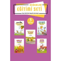 Değerler Eğitimi Seti (5 Kitap) - Yasemin Katı - Akıllı Zebra