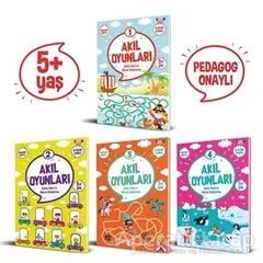 Akıl Oyunları Serisi (5+ Yaş) (4 Kitap Takım) - Kolektif - Dokuz Çocuk