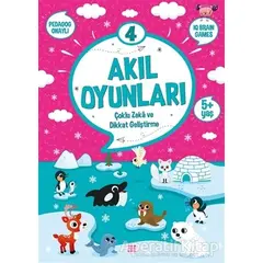 Akıl Oyunları 4 (5+ Yaş) - Kolektif - Dokuz Çocuk