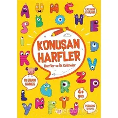 Konuşan Harfler (4+ Yaş) - Kolektif - Dokuz Çocuk