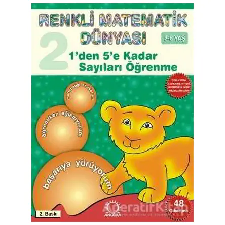 Renkli Matematik Dünyası 2 - Pascal Press - 1001 Çiçek Kitaplar