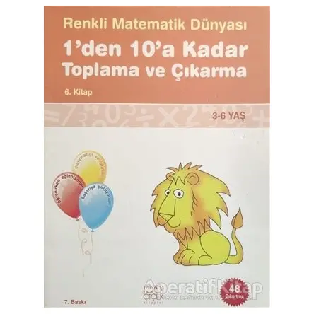 Renkli Matematik Dünyası 6. Kitap - Pascal Press - 1001 Çiçek Kitaplar