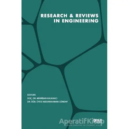 Research and Reviews in Engineering - Abdurrahman Günday - Gece Kitaplığı