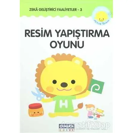 Resim Yapıştırma Oyunu - Wada Kotomi - Çamlıca Çocuk Yayınları