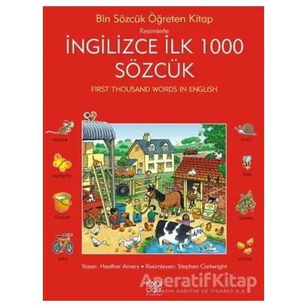 Resimlerle İngilizce İlk 1000 Sözcük - Heather Amery - 1001 Çiçek Kitaplar