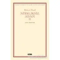 Niteliksiz Adam 2 - Robert Musil - Yapı Kredi Yayınları