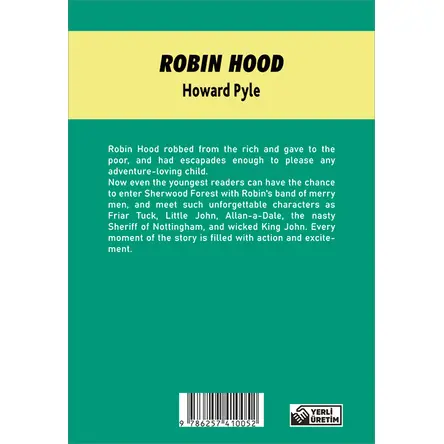 Robin Hood - Howard Pyle (Stage-1) Biom Yayınları