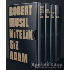 Niteliksiz Adam (4 Kitap Takım) - Robert Musil - Aylak Adam Kültür Sanat Yayıncılık