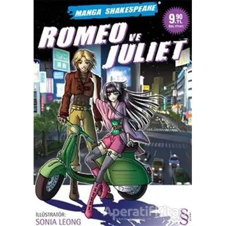 Romeo ve Juliet - Manga Shakespeare - William Shakespeare - Everest Yayınları