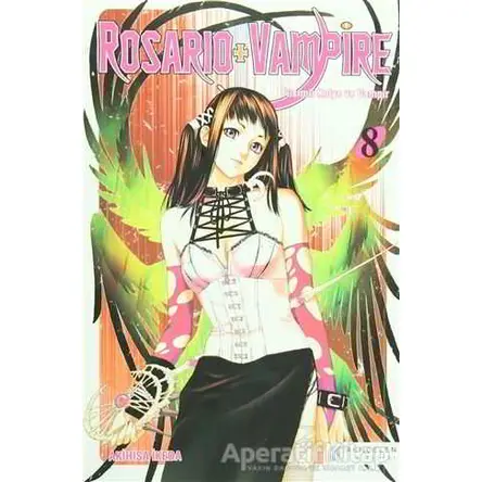 Rosario + Vampire - Tılsımlı Kolye ve Vampir 8 - Akihisa İkeda - Akıl Çelen Kitaplar