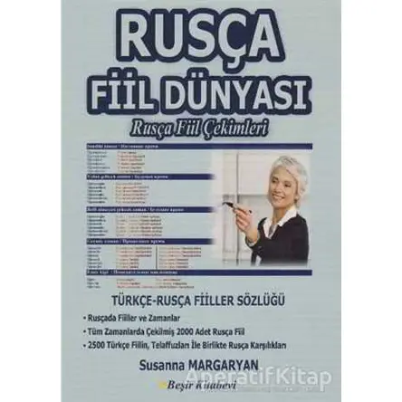 Rusça Fiil Dünyası - Rusça Fiil Çekimleri - Susanna Margaryan - Beşir Kitabevi