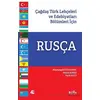 Çağdaş Türk Lehçeleri ve Edebiyatları Bölümleri için Rusça - Fatih Ekici - Bilge Kültür Sanat