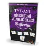 TYT-AYT Din Kültürü ve Ahlak Bilgisi Defterim Pelikan Tıp Teknik Yayıncılık