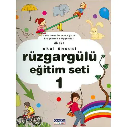 Rüzgargülü Eğitim Seti 1 (36 Ay+) - Fatih Kaynar - Çamlıca Basım Yayın