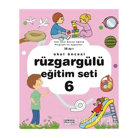 Rüzgargülü Eğitim Seti 6 (36 Ay+) - Fatih Kaynar - Çamlıca Basım Yayın