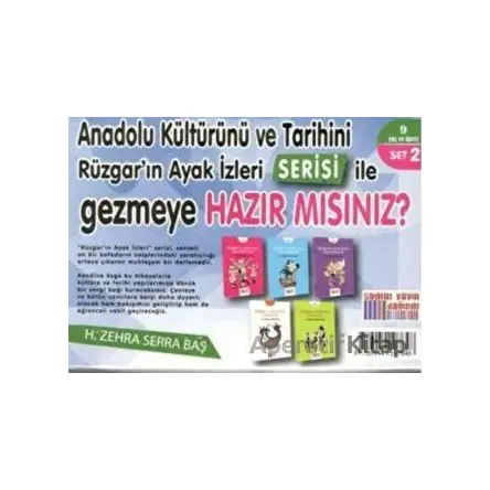 Rüzgarın Ayak İzleri Set 2 (5 Kitap Takım) - H. Zehra Serra Baş - Somut Yayınları