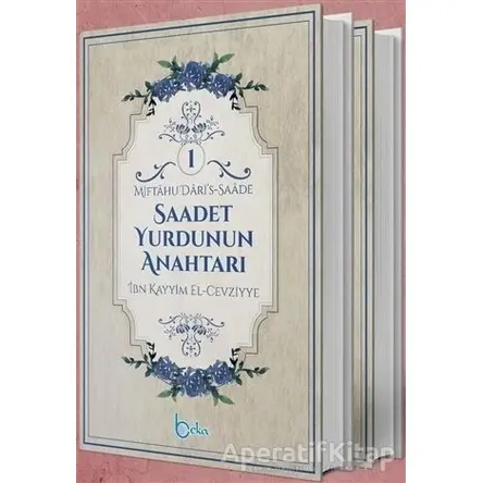 Saadet Yurdunun Anahtarı 2 Cilt Takım - İbn Kayyım el-Cevziyye - Beka Yayınları