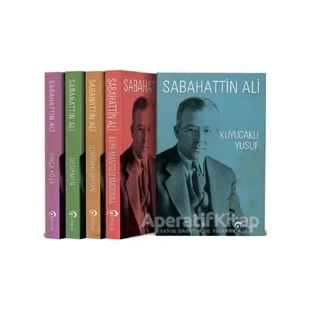 Sabahattin Ali Seti (5 Kitap Takım) - Sabahattin Ali - Eftalya Kitap