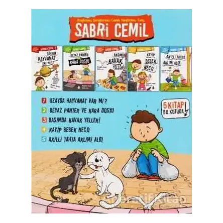 Sabri Cemil (5 Kitap Takım) - Muhiddin Yenigün - Uğurböceği Yayınları