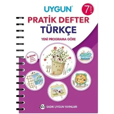 Sadık Uygun 7. Sınıf Türkçe Pratik Defter