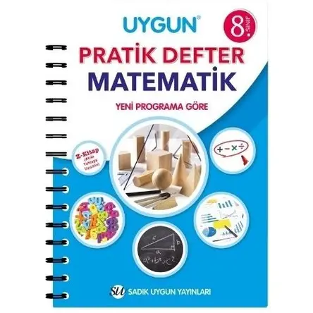 Sadık Uygun 8. Sınıf Matematik Pratik Defter