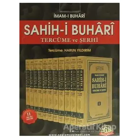 Sahih-i Buhari Tercüme ve Şerhi (11 Cilt Takım) - Muhammed İbn İsmail el-Buhari - Sağlam Yayınevi