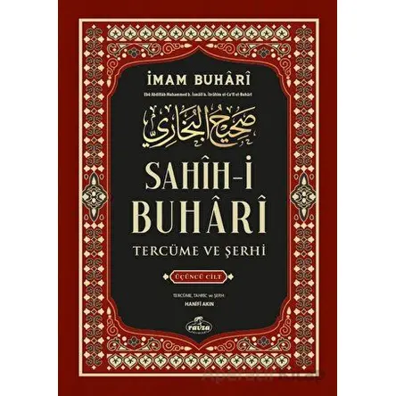 Sahih-i Buhari Tercüme Ve Şerhi 3. Cilt - İmam Buhari - Ravza Yayınları