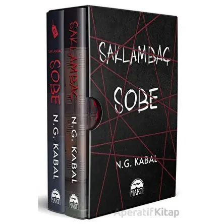 Saklambaç - Sobe İkili Set - N. G. Kabal - Martı Yayınları