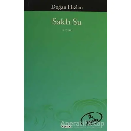 Saklı Su - Doğan Hızlan - Yapı Kredi Yayınları