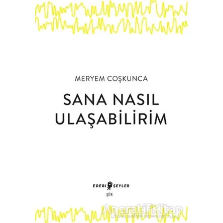 Sana Nasıl Ulaşabilirim - Meryem Coşkunca - Edebi Şeyler