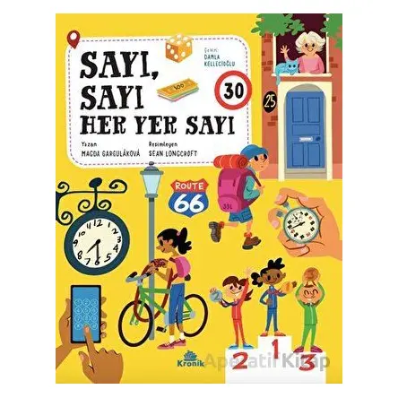 Sayı, Sayı Her Yer Sayı - Magda Gargulakova - Kronik Kitap