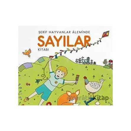 Sayılar Kitabı - Şerif Hayvanlar Aleminde - Kolektif - Uçan Kitap